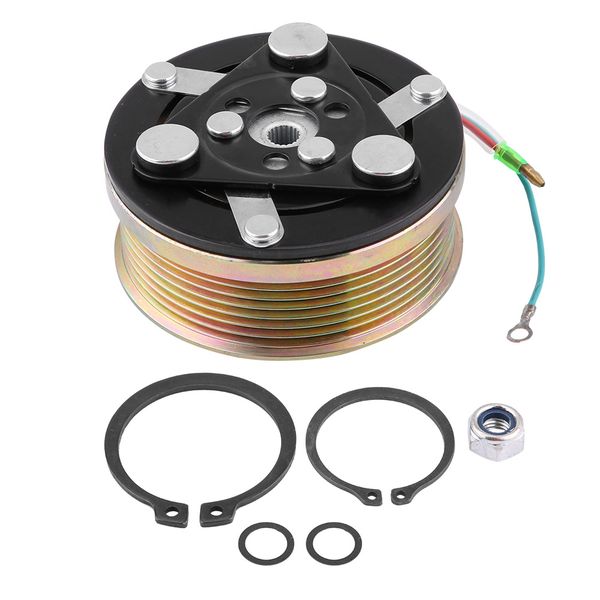 A / C Compressor Clutch Pulley Compatible with Honda Civic 1.8L 2006-2011
