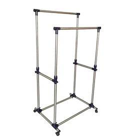 Double Pole Clothing Rail | Shop Today. Get it Tomorrow! | takealot.com