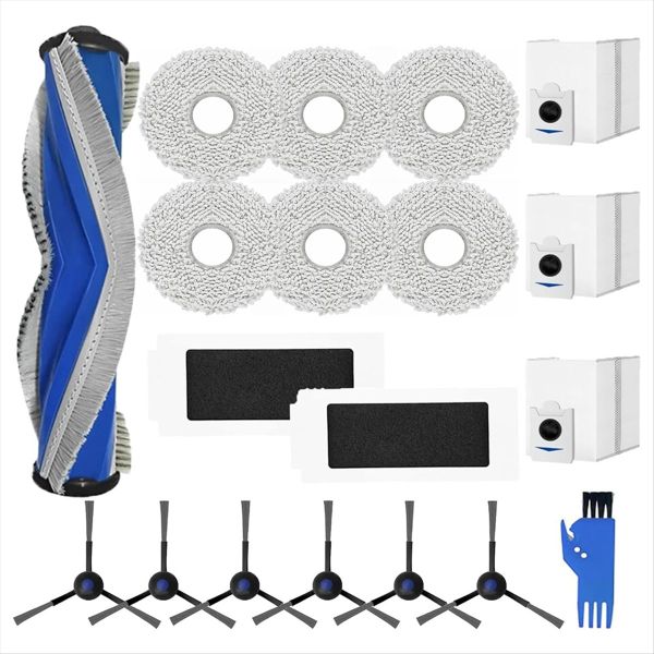 For T30S Comb Robot Vacuum Cleaner Main Side Brush