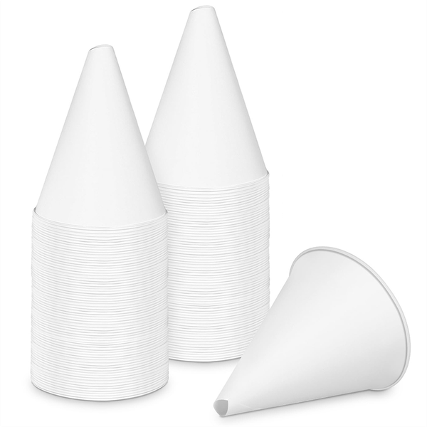 50Pieces Paper Funnels for Motor Oil 6 Oz Engine Oil Funnel