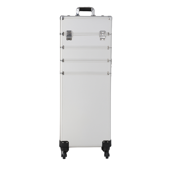 Professional Makeup Aluminium Portable Cosmetics Travel Trolley