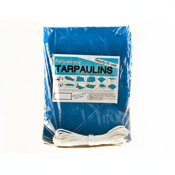 Protarp Blue Polyweave Tarpaulin 4x6m - Durable Weather-Resistant Cover
