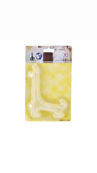 Transparent Plate Stand x2