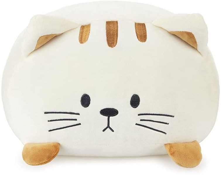 Memory Foam Cushion - White Kitty