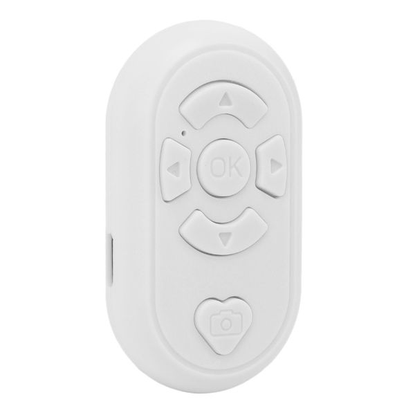 White Wireless Remote For Selfies And Videos