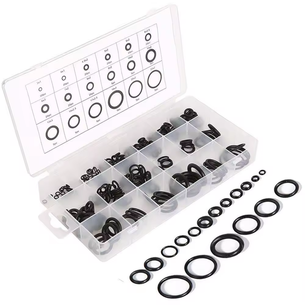 Rubber O-ring Waterproof Sealing Gasket -22Pieces