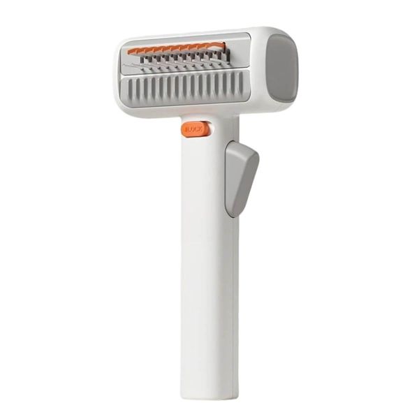2-in-1 Pet Self-Detangling Comb Professional Hair Removal Tool