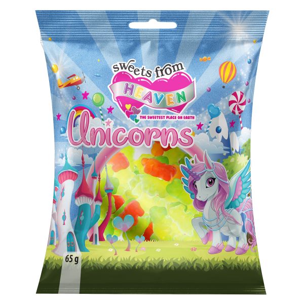 24 x Sweets from Heaven - Unicorns - 65g
