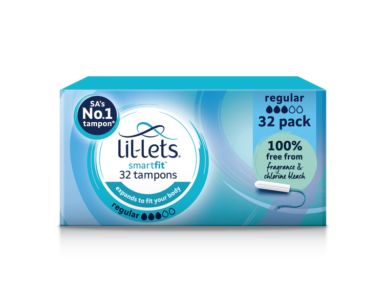 Lil-Lets Non-Applicator Regular Tampons 32s