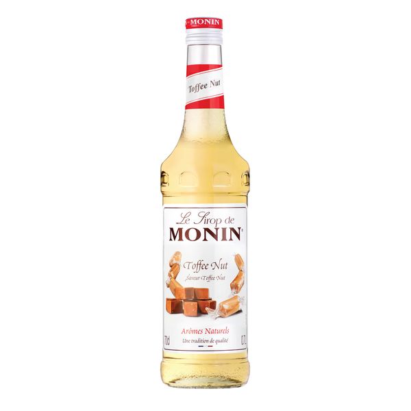 MONIN Premium Toffee Nut Syrup 700ml - Rich Toffee &amp; Nutty Flavor