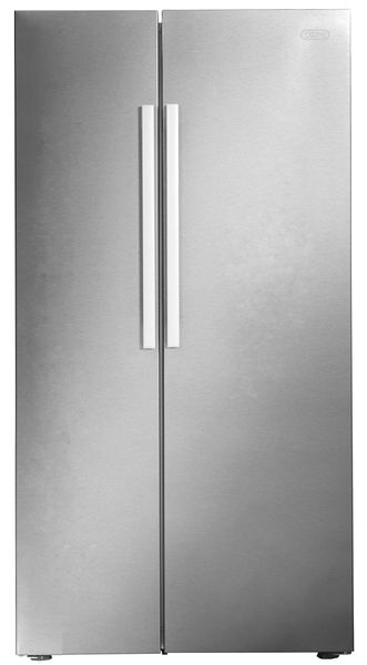 Defy 559L No Frost Side by Side Fridge Fridge Freezer Metallic