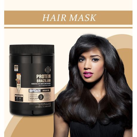 Keratin Brazilian Protein Creamy Hair Mask 2 x 1000ml Daily Sale Shop