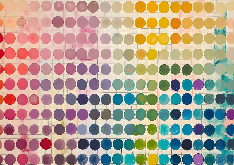 Abstract Round Colours image