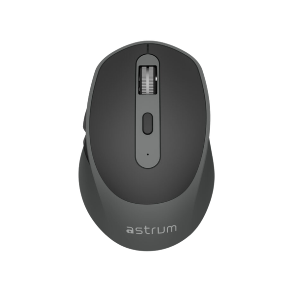 Astrum Dual Mode Wireless Mouse - BT &amp; 2.4GHz, 1600 DPI, 6-Button - MW410