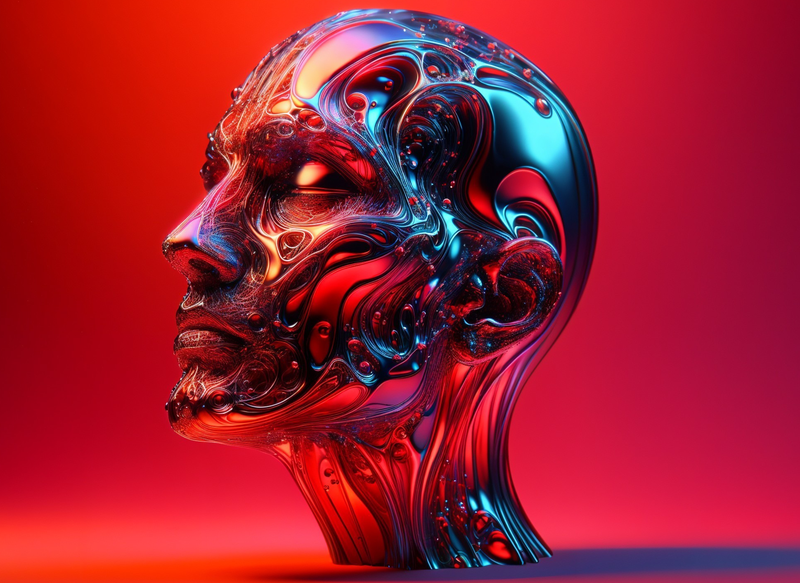 Canvas Home Decor Wall Art - Metal Head