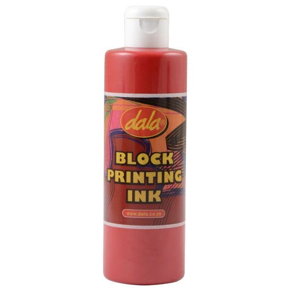 250ml Red Lino Block Printing Ink BPI-250ML-1