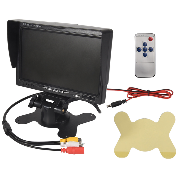 Hd Monitor for Car Truck Cctv Reverse Rear View Compatible with Universal