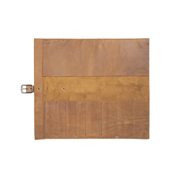 Arrow Leather Goods Knife Roll Bag