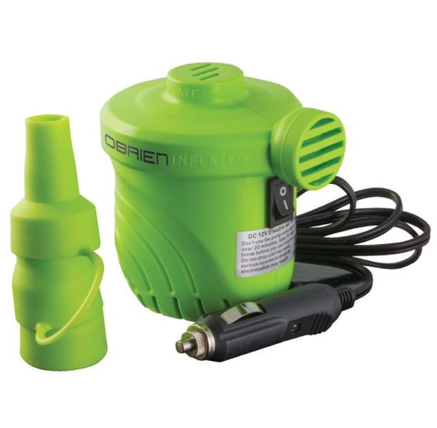 OBRIEN 12v PORTABLE INFLATOR/DEFLATOR 1.09 PSI