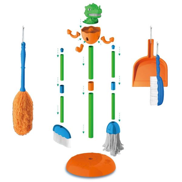 Toy Chef Little Helper Cleaning Set- Dinosaur