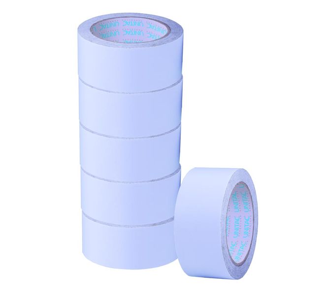 Unitac Large Core Double Sided Tissue Tape 48mm x 33m - Pack of 6