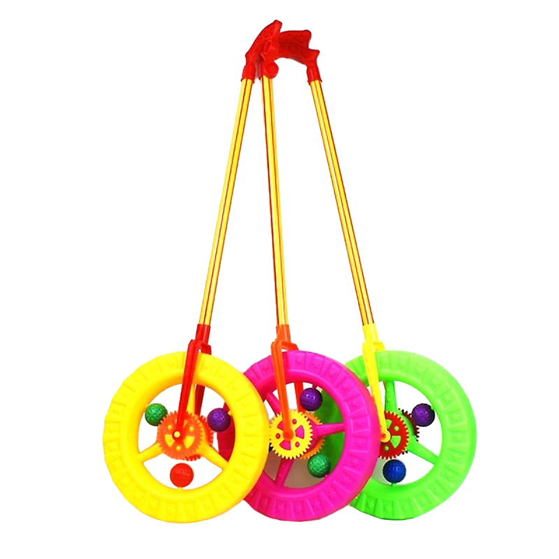 Pull And Push Wheel Toy For Kids - Set Of 3 