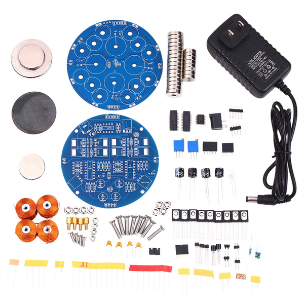 Diy Magnetic Levitation Electronic Kit Rotating Compatible with None