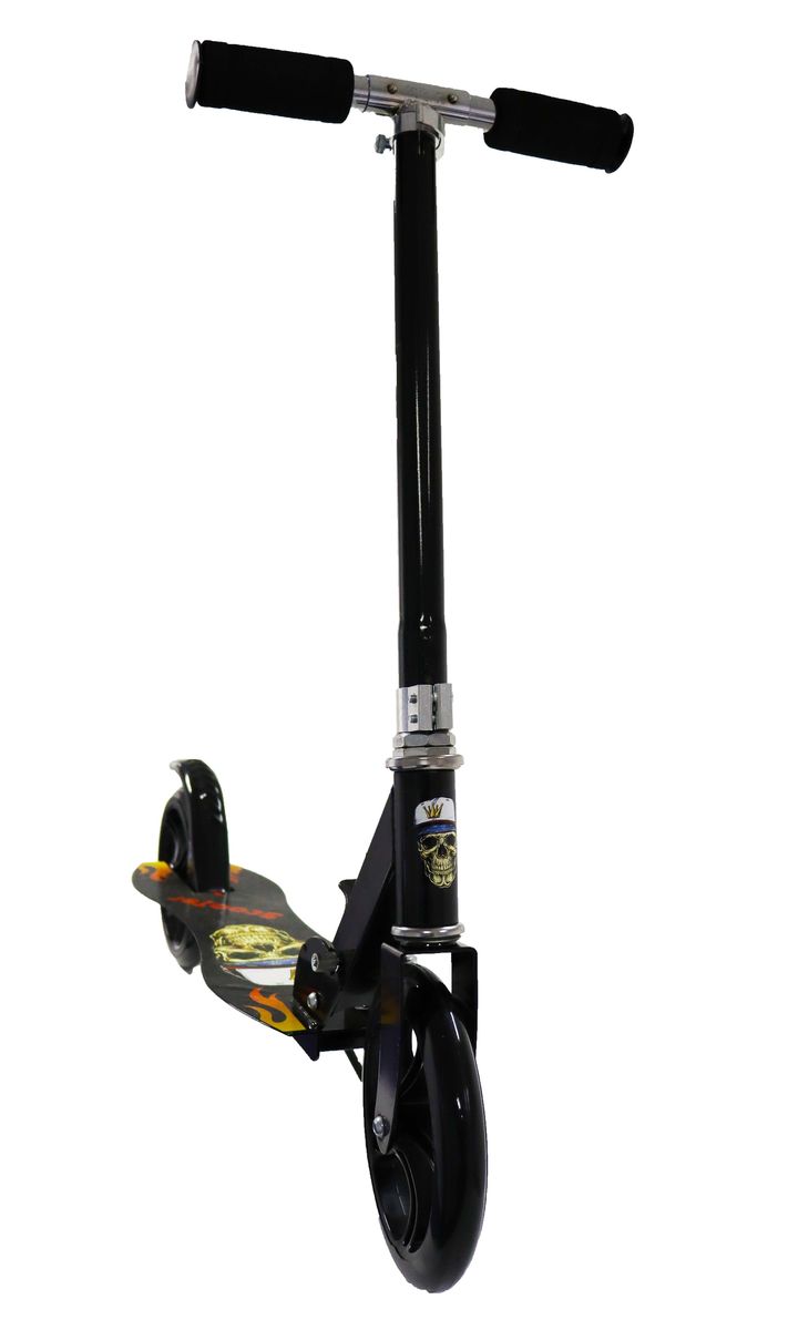 Larger Wheels Cool Scooter for Teens ( 200MM PU Wheels) Black Shop Today. Get it Tomorrow