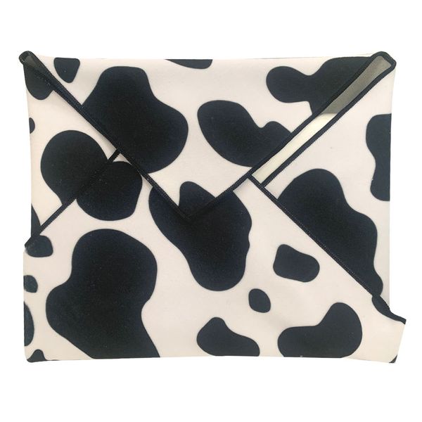 Multifunctional Magic Cloth Wrap- Black &amp; White Patches
