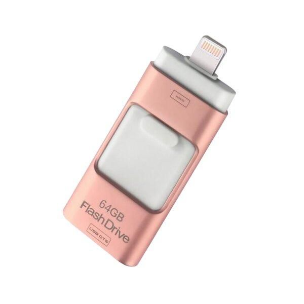 3 in 1 USB Flash Drive 64GB
