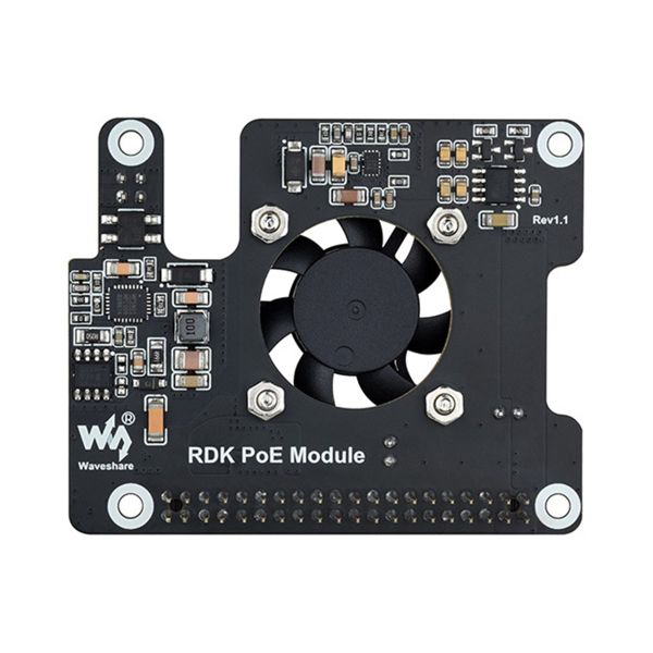 Waveshare for Rdk X5 Poe Hat for D-Robotics Rdk X5 Motherboard