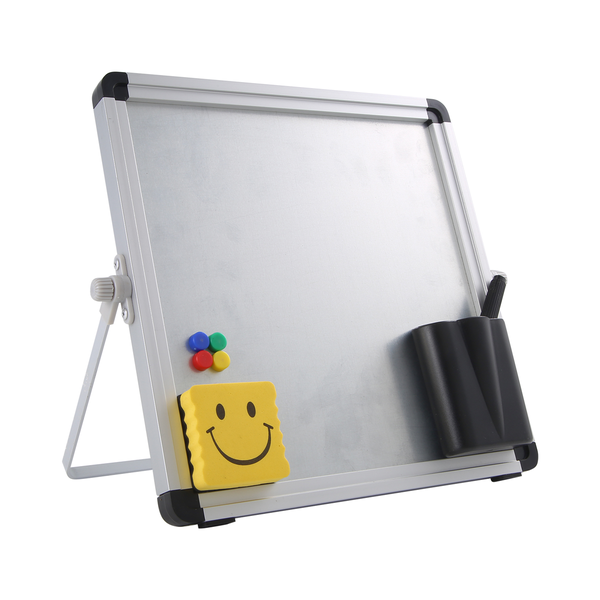 Small Magnetic Double Sided Whiteboard Easel For Home Office School