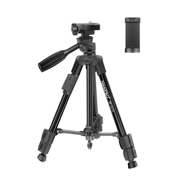 DW NeePho Portable Tripod Stand For Mobile &amp; Camera 1.25M Height NP-3170S