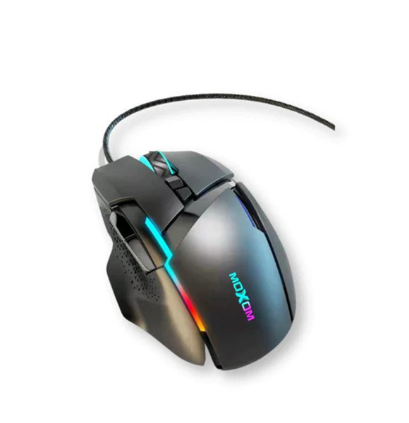 MX-MS13 Alien RGB LED Gaming Wired Mouse High DPI Moxom