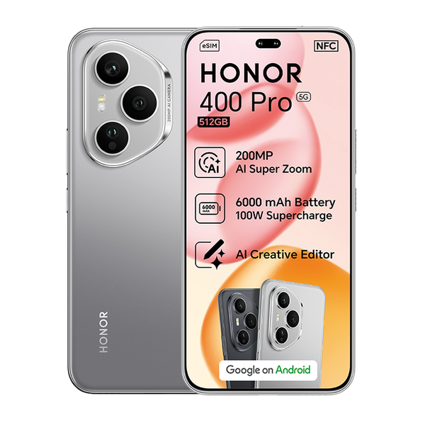 HONOR 400 Pro 5G 512GB Dual Sim - Lunar Grey