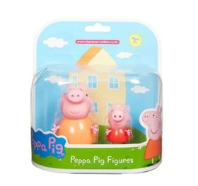 Kurt Adler Set Di 2 Ornamenti Di Natale Peppa Pig 8,9 Cm – Con Corona E Ali Da Principessa E Tutù Da Ballerina, Decorazioni Albero In Plastica - 2