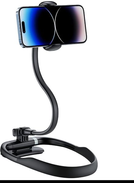 Universal Hanging Lazy Neck Phon Holder Stand-Flexible Neckband