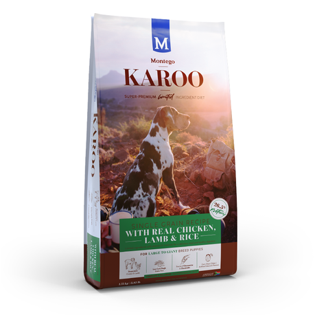 Montego Karoo Large Breed Puppy Chicken & Lamb Dog Food Image