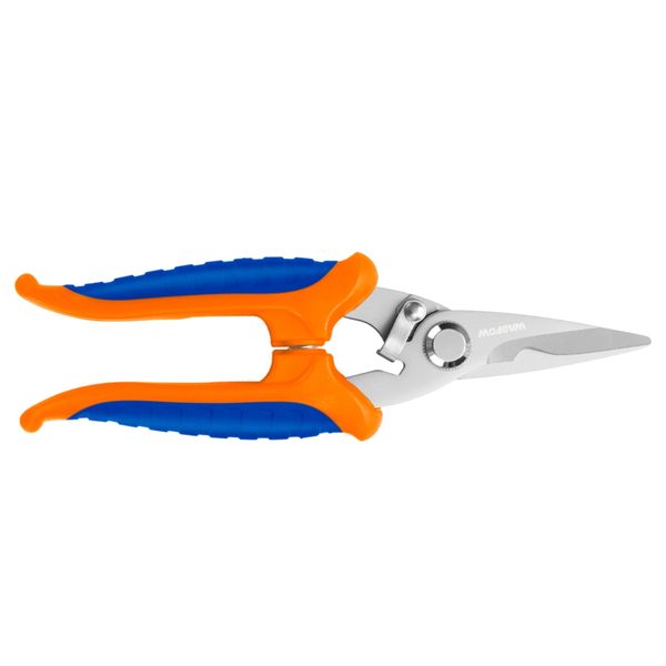 Wadfow - Stainless Steel Electrician Scissors (Serrated Teeth) - 178mm