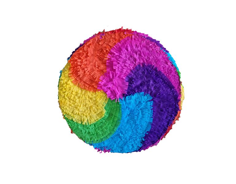 Tiedye Medium Round Pinata