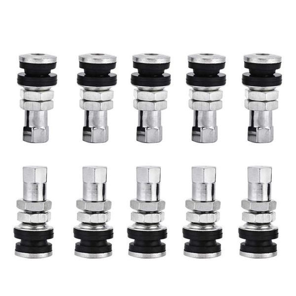 100Pcs Tire Valve Stem Kit TR16 Dust Cap for ATV Car Go-Kart Boat