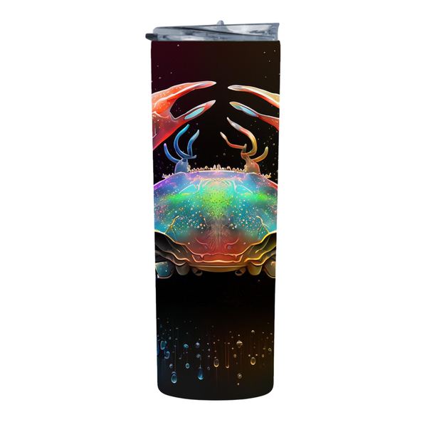 Crab Star 20 Oz Straight Skinny Tumbler 040