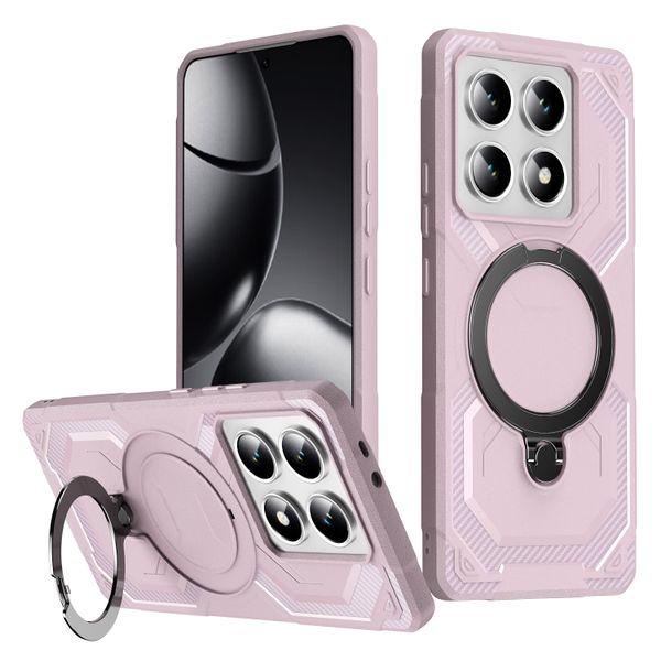 Rotating Magnetic Stand Armor Phone Case Compatible With Samsung Galaxy S24