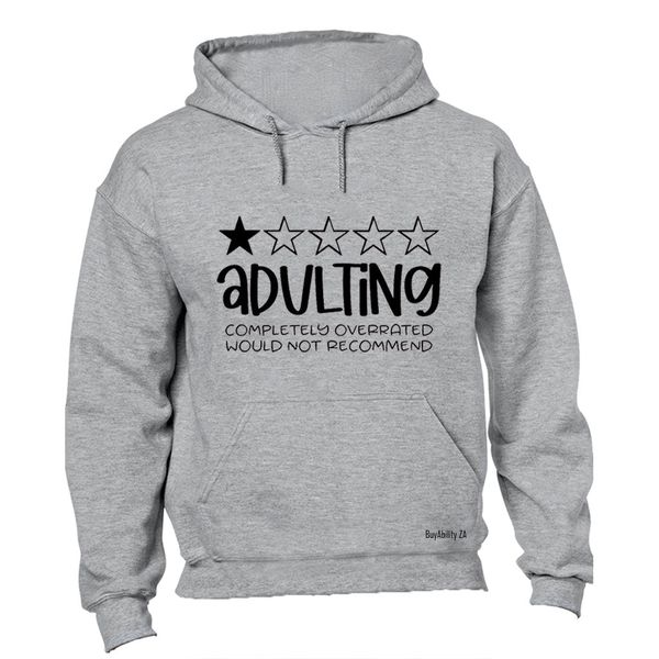 Mens - Hoodie - Grey image