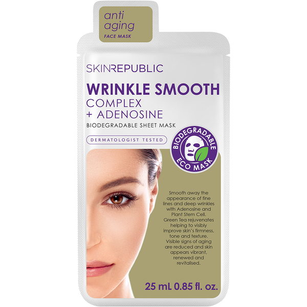 Skin Republic Wrinkle Smooth Face Mask Sheet