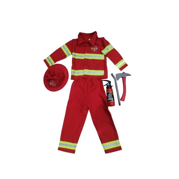 Kids Firefighter Costume Set