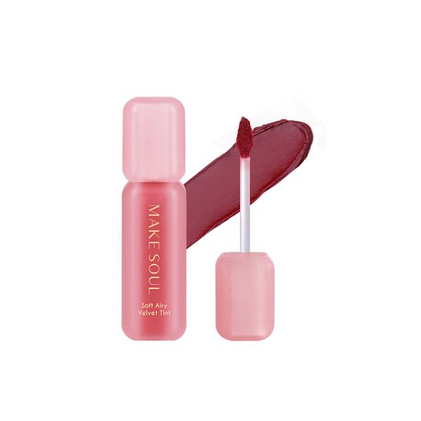Make Soul Soft Airy Velvet Tint (6 colours) - Korean Cosmetics