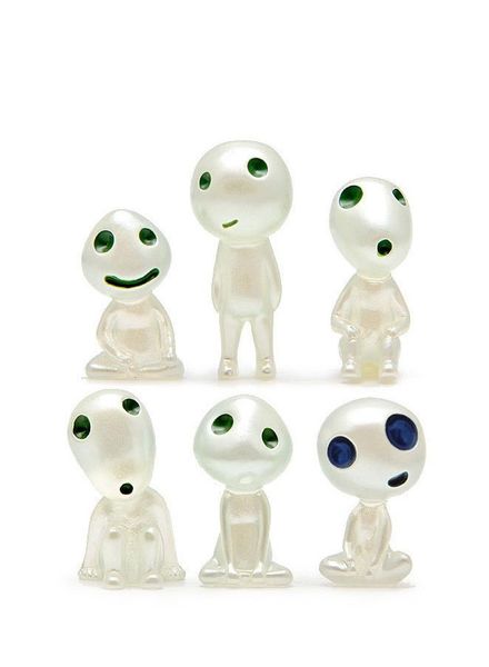 Luminous Ghost Tree Elves Miniature Garden Gnome Glow in Dark Resin Fairy