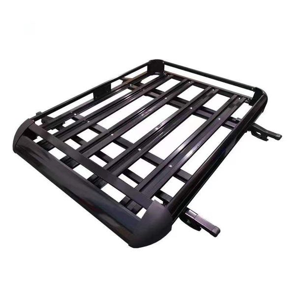 Universal Aluminum Alloy Luggage Basket For SUV Roof Rack -Double Deck