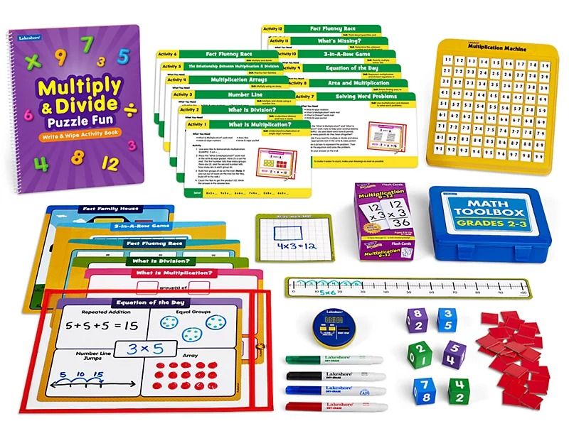 Accelerate Learning Multiplication &amp; Division Kit – Gr. 3-5